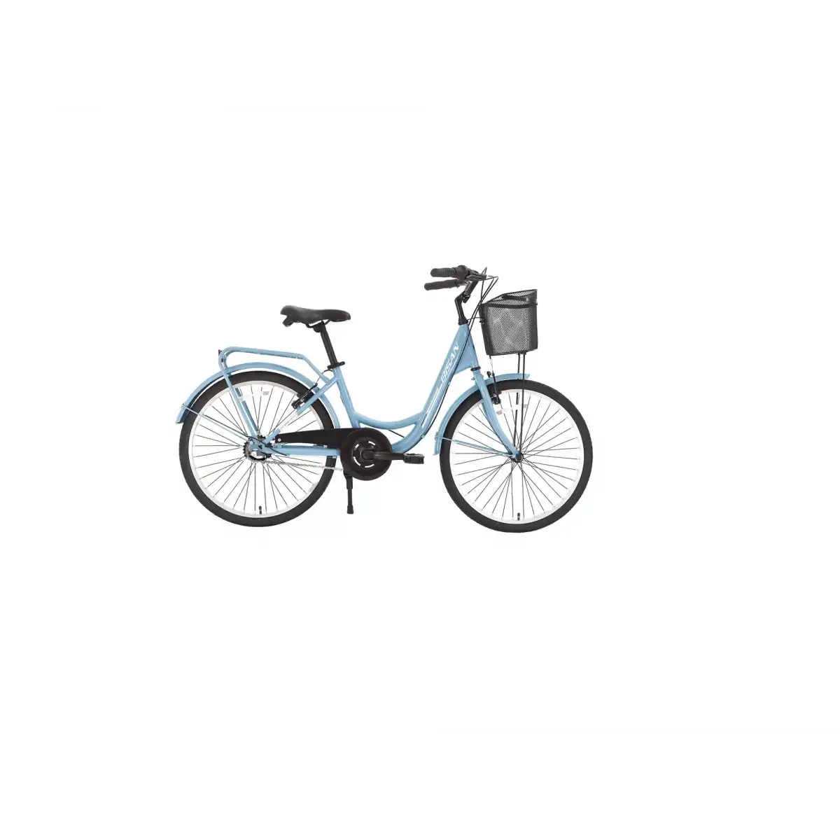 BİSAN SORRENTO KADIN ŞEHİR BİSİKLETİ 44CM V 26 JANT 3 VİTES BEBE MAVİ SİLVER