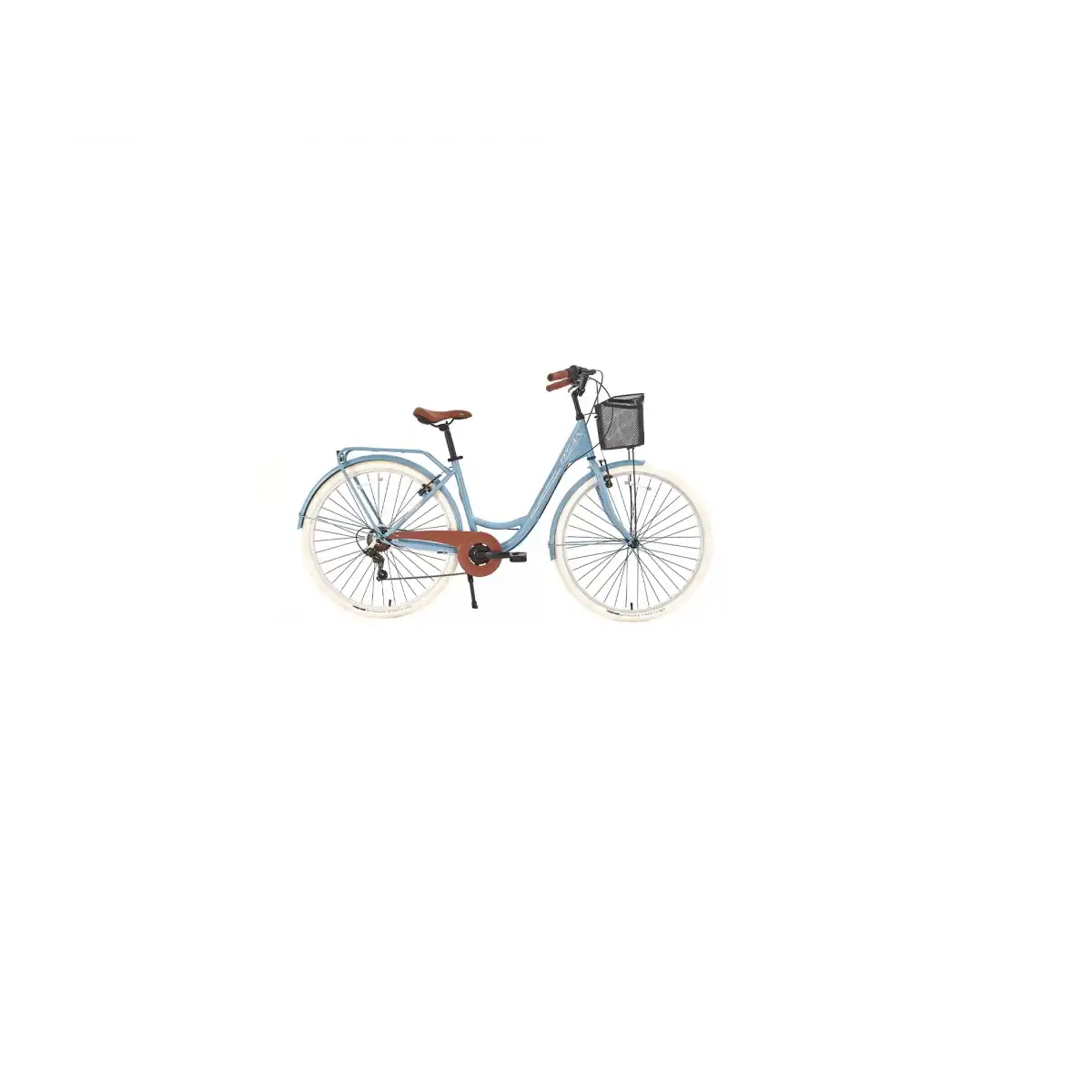 BİSAN SORRENTO-S KADIN ŞEHİR BİSİKLETİ 44CM V 28 JANT 7 VİTES BEBE MAVİ SİLVER