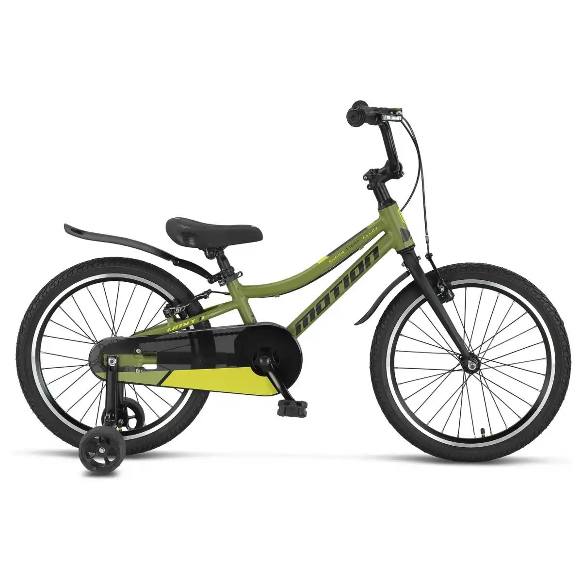 ÜMİT 2073 MOTION ERKEK ÇOCUK BİSİKLETİ V 20 JANT VİTESSİZ HAKİ LIME