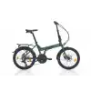 BIANCHI ADHOC KATLANIR BİSİKLET 380H MD 20 JANT 21 VİTES TOURNEY GREEN CELESTE GLOSSY