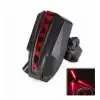 TAIL LIGHT ARKA IŞIK 2 LAZER 5 LED SİYAH