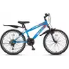 ÜMİT 2468 FASTER ERKEK DAĞ BİSİKLETİ V 24 JANT 21 VİTES MAVİ KIRMIZI