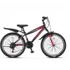 ÜMİT 2468 FASTER ERKEK DAĞ BİSİKLETİ V 24 JANT 21 VİTES SİYAH KIRMIZI