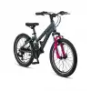 MOSSO WILDFIRE L-20-V KIZ ÇOCUK BİSİKLETİ 280H 20 JANT 18 VİTES ANTRASİT PEMBE