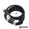 MAGNUM BİSİKLET ŞİFRELİ KİLİT HALAT 8X1800 4B 3112 KLT-203