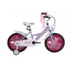 BİSAN KDS 2100 KIZ ÇOCUK BİSİKLETİ 26CM 16 JANT MOR SARI PEMBE