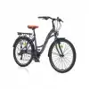 CORELLİ GLOWIE KADIN ŞEHİR BİSİKLETİ 410H V 24 JANT 21 VİTES MAT GRİ KAHVE