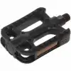 PEDAL MTB BİSİKLET İÇİN PLASTİK BİLYASIZ  REFLEKTÖRLÜ ÇİFT SİYAH FP-804