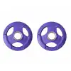 DIESEL FİTNES ROP 4 KAUÇUK FLANŞ PLAKA 2X2.5 KG MOR