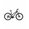 BİSAN ATHENA KADIN DAĞ BİSİKLETİ 48CM HD 27.5 JANT 21 VİTES PARLAK SİYAH MAVİ MOR