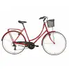BİSAN PARADISE S KADIN ŞEHİR BİSİKLETİ 56CM V 28 JANT 7 VİTES KIRMIZI GRİ