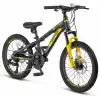 ÜMİT 2078 MOTION M-2D ERKEK ÇOCUK BİSİKLETİ 254H 20 JANT 21 VİTES SİYAH SARI