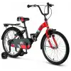 ÜMİT 1619 PICOLO KATLANIR ERKEK ÇOCUK BİSİKLETİ V 16 JANT VİESSİZ SİYAH KIRMIZI