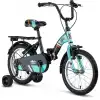 ÜMİT 2019 PICOLO KATLANIR ERKEK ÇOCUK BİSİKLETİ V 20 JANT VİESSİZ SİYAH TURKUAZ