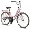 ÜMİT 2641 STITCH L-ATB-V-KADIN ŞEHİR BİSİKLETİ 26 JANT 21 VİTES PEMBE