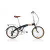 BIANCHI FOLDING NEW VINTAGE KATLANIR BİSİKLET 290H V 20 JANT 7 VİTES CU LACİVERT KREM