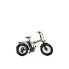 MOSSO VALTHERA-RR ELEKTRİKLİ KATLANIR BİSİKLET 420H MD 20 JANT 7 VİTES YEŞİL SİYAH
