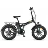 MOSSO IGNERA-RR ELEKTRİKLİ KATLANIR BİSİKLET 420H HD 20 JANT 7 VİTES MAT SİYAH LIME