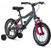 MOSSO WILDFIRE L-16-V KIZ ÇOCUK BİSİKLETİ  255H V 16 JANT ANTRASİT PEMBE