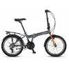 MOSSO MARINE-20-V KATLANIR BİSİKLET 305H 20 JANT 21 VİTES ANTRASİT TURUNCU