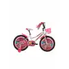BİSAN ELLA KIZ ÇOCUK BİSİKLETİ 30 CM V 20 JANT BEYAZ PEMBE