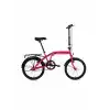 BİSAN TWIN KATLANIR BİSİKLET 32CM V 20 JANT 1 VİTES METALİK PEMBE PEMBE SİYAH