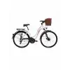 BİSAN CTX 6300 BAYAN ŞEHİR BİSİKLETİ 460H MD 28 JANT 21 VİTES BEYAZ KIRMIZI