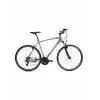 BİSAN TRX 8100 ERKEK ŞEHİR BİSİKLETİ 54CM V 28 JANT 21 VİTES AÇIK METALİK GRİ YEŞİL BEYAZ