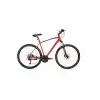 BİSAN TRX 8500 ERKEK ŞEHİR BİSİKLETİ 46CM HD 28 JANT 27 VİTES MAT KIRMIZI SİYAH