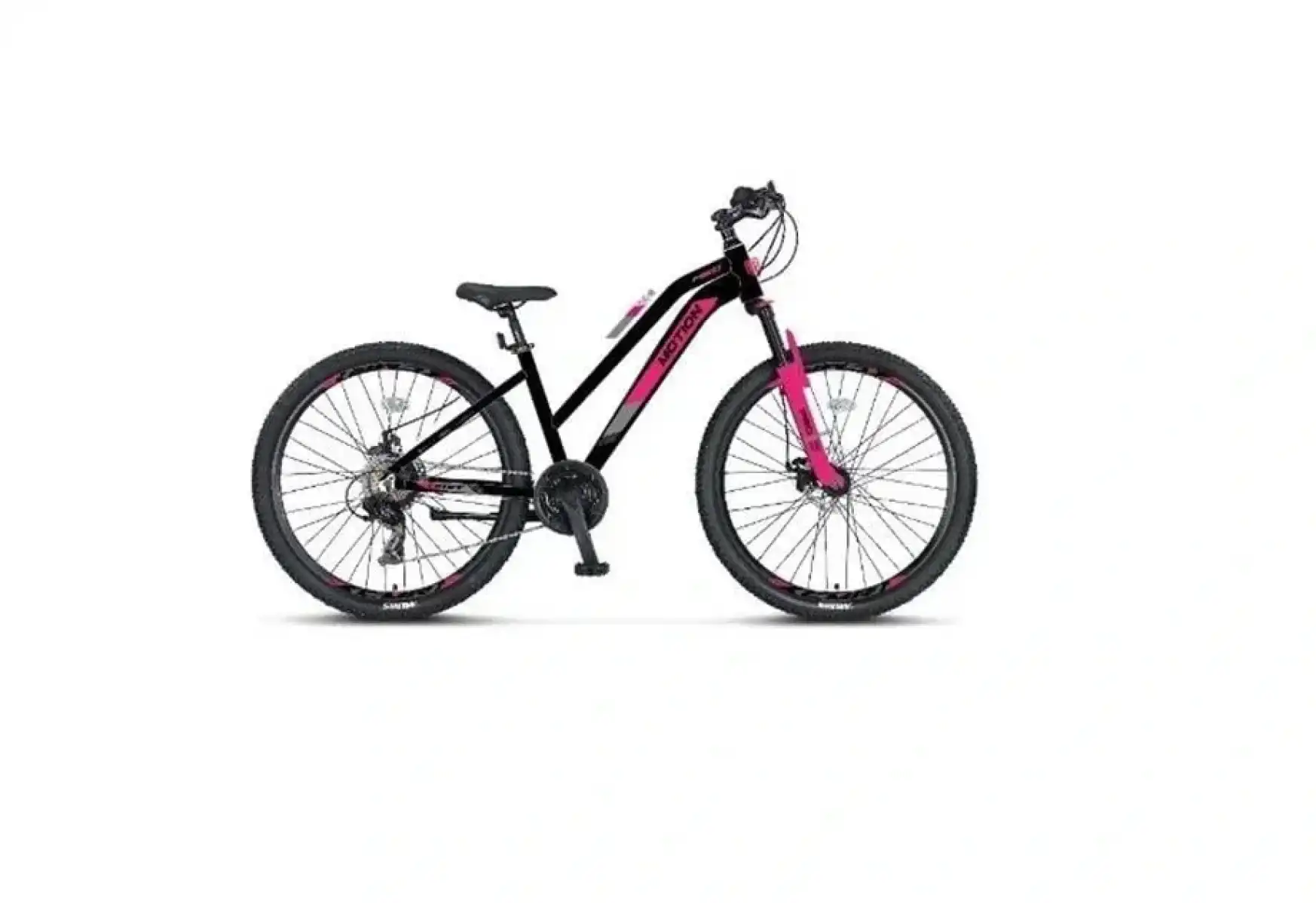ÜMİT 2679 MOTION L-2D KADIN DAĞ BİSİKLETİ 356H 26 JANT 21 VİTES SİYAH PEMBE