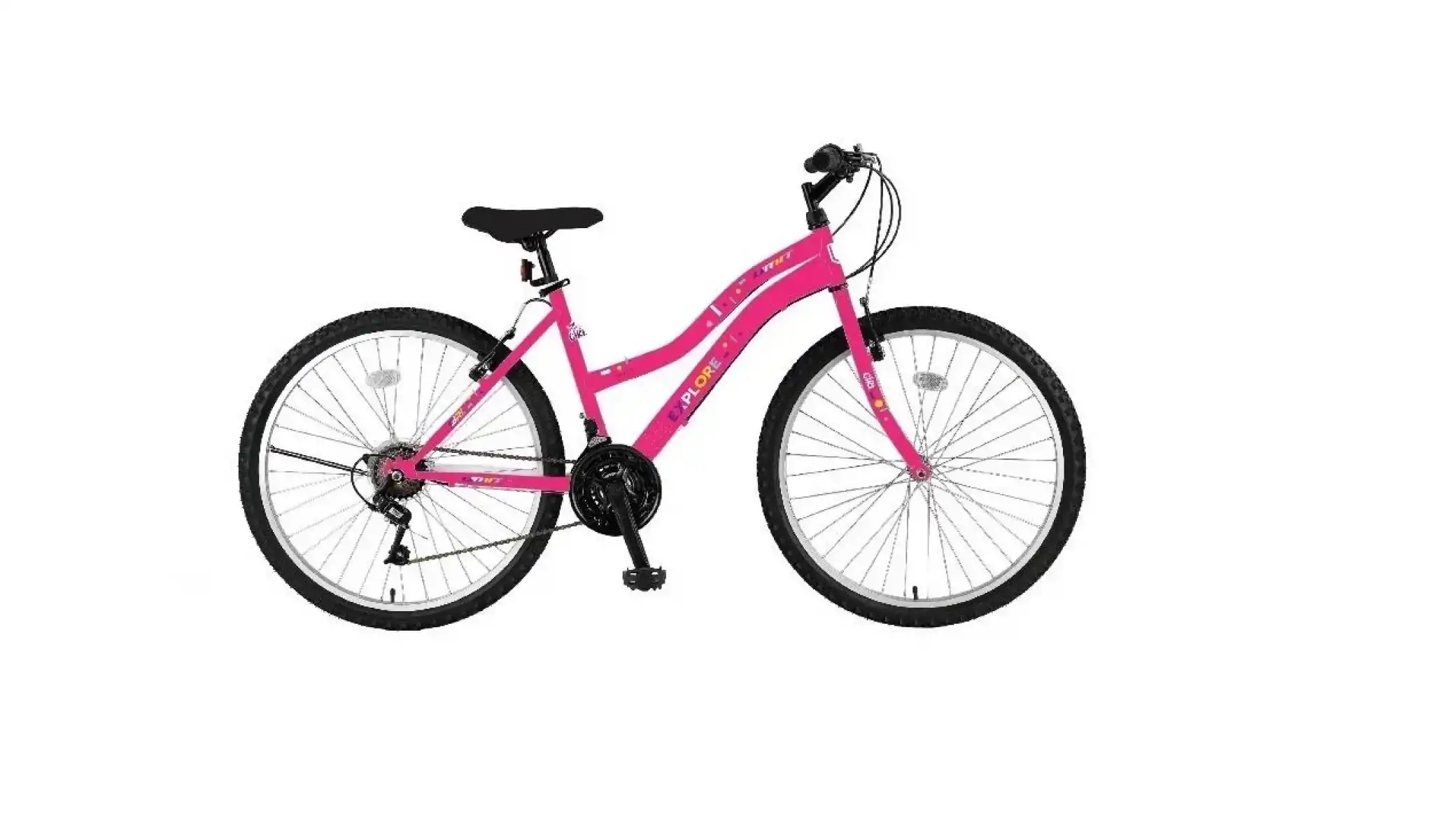 ÜMİT 2434 EXPLORER KADIN DAĞ BİSİKLETİ V 24 JANT 21 VİTES PEMBE