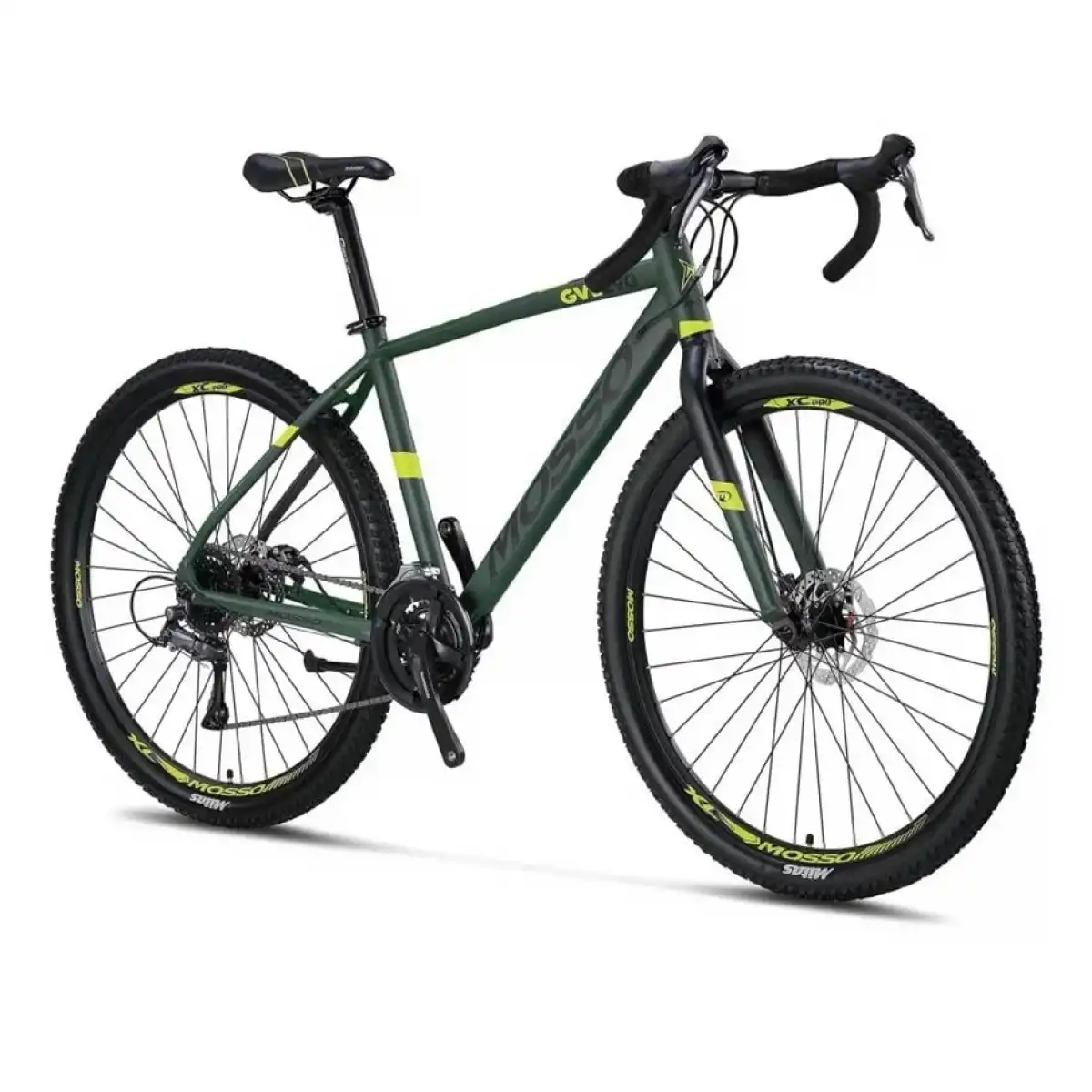 MOSSO GVL290 CLARIS ERKEK YARIŞ BİSİKLETİ 482H MD 29 JANT 16 VİTES HAKİ LIME