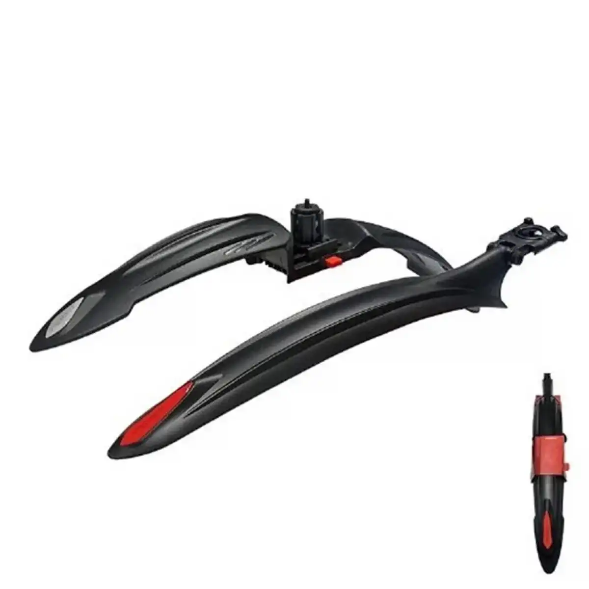 İMPACT BİSİKLET ÇAMURLUK TAIL ÖN-ARKA 26-29 JANT UYUMLU PLASTİK SİYAH CMR-116