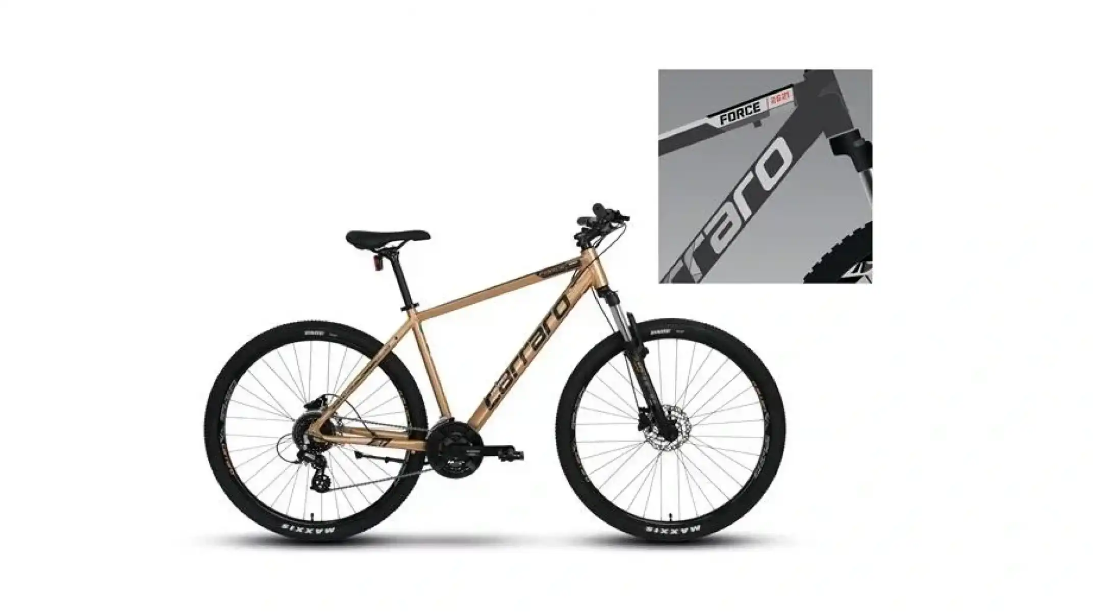 CARRARO FORCE 950 ERKEK DAĞ BİSİKLETİ 440H HD 29 JANT 24 VİTES MAT ANTRASİT GRİ KIRMIZI