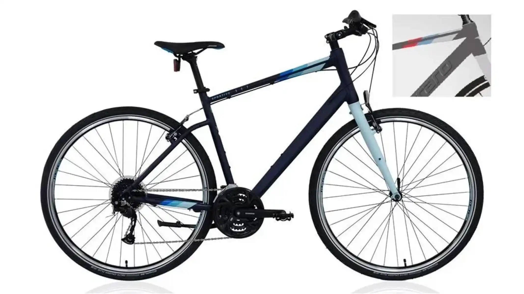 CARRARO SPORTIVE 327 ERKEK ŞEHİR BİSİKLETİ 480H V 28 JANT 27 VİTES MAT ANTRASİT GÜMÜŞ MAVİ KIRMIZI