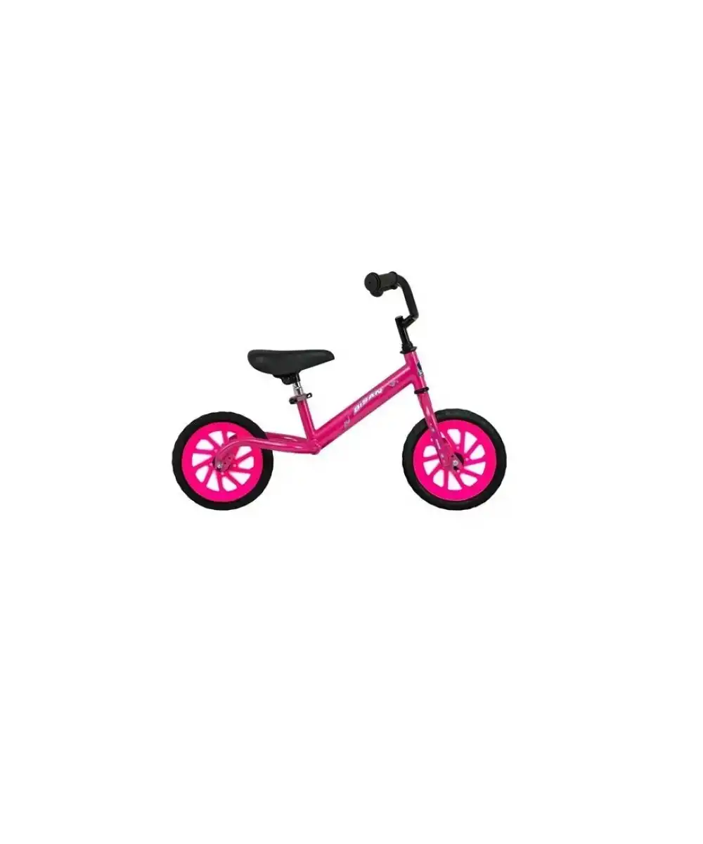 BİSAN B-BIKE KIZ ÇOCUK DENGE BİSİKLETİ 15CM V 12 JANT METALİK PEMBE