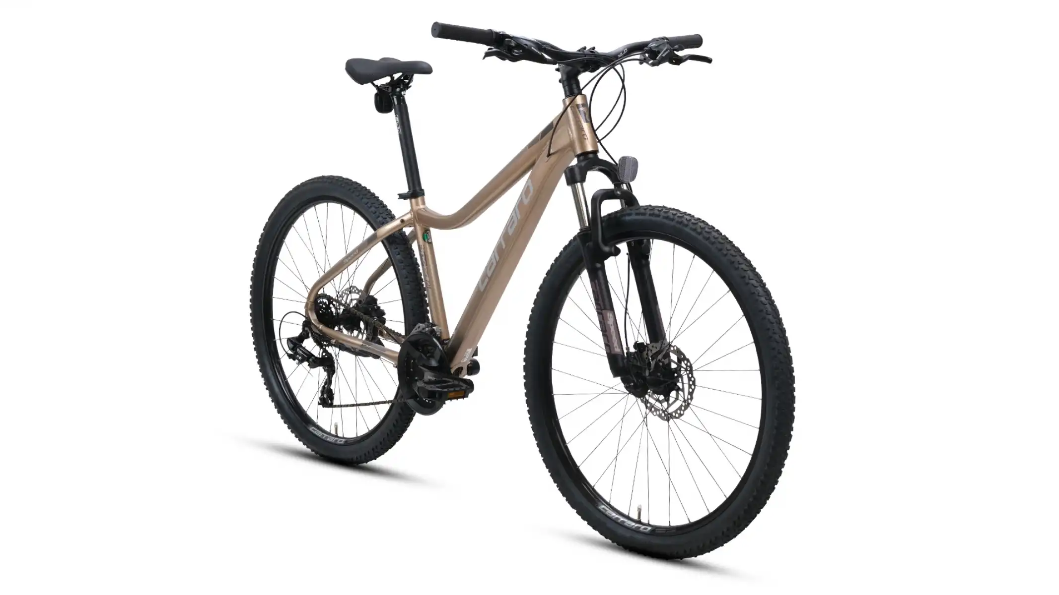 CARRARO SPEED 721 KADIN DAĞ BİSİKLETİ 406H HD 27.5 JANT 21 VİTES BRONZ KAHVE GÜMÜŞ
