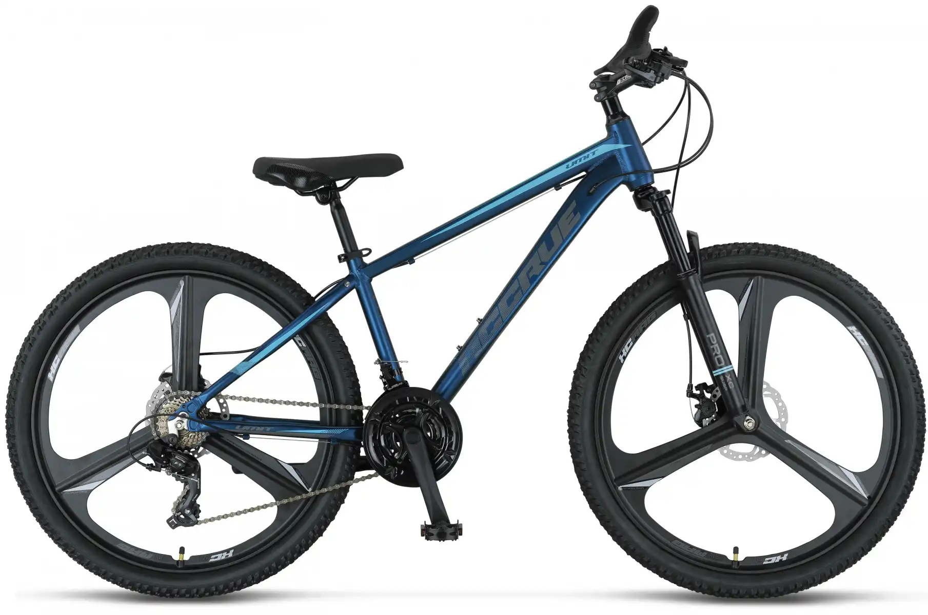 ÜMİT 2456 ACCRUE MD ERKEK DAĞ BİSİKLETİ 304H 24 JANT 21 VİTES İNDİGO BLUE