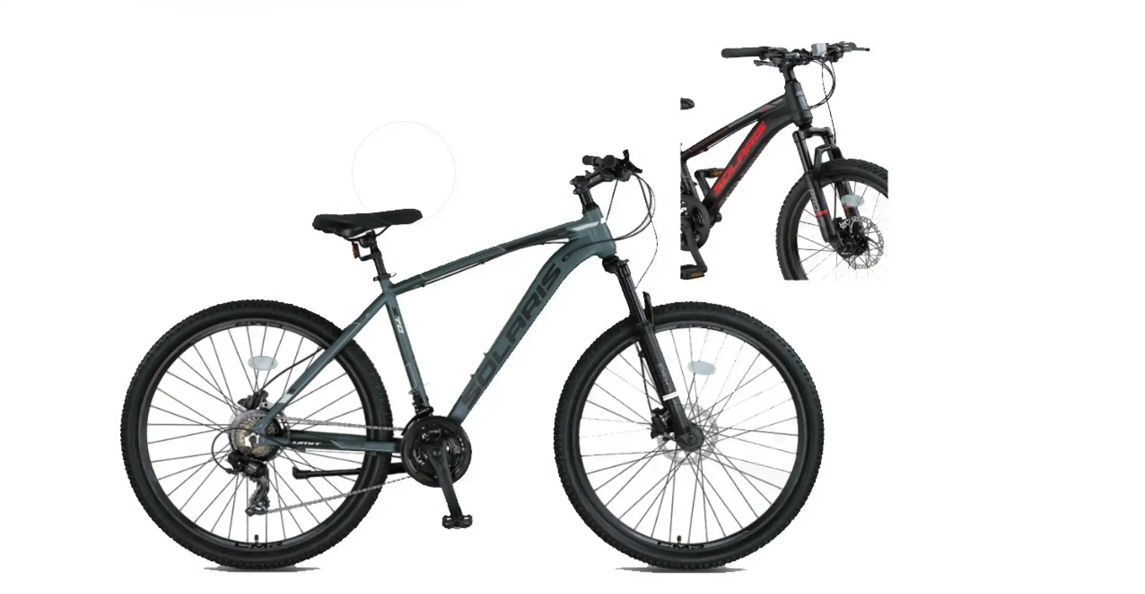 ÜMİT 2951 SOLARIS-M-MD ERKEK DAĞ BİSİKLETİ 508H 29 JANT 21 VİTES BLACK RED