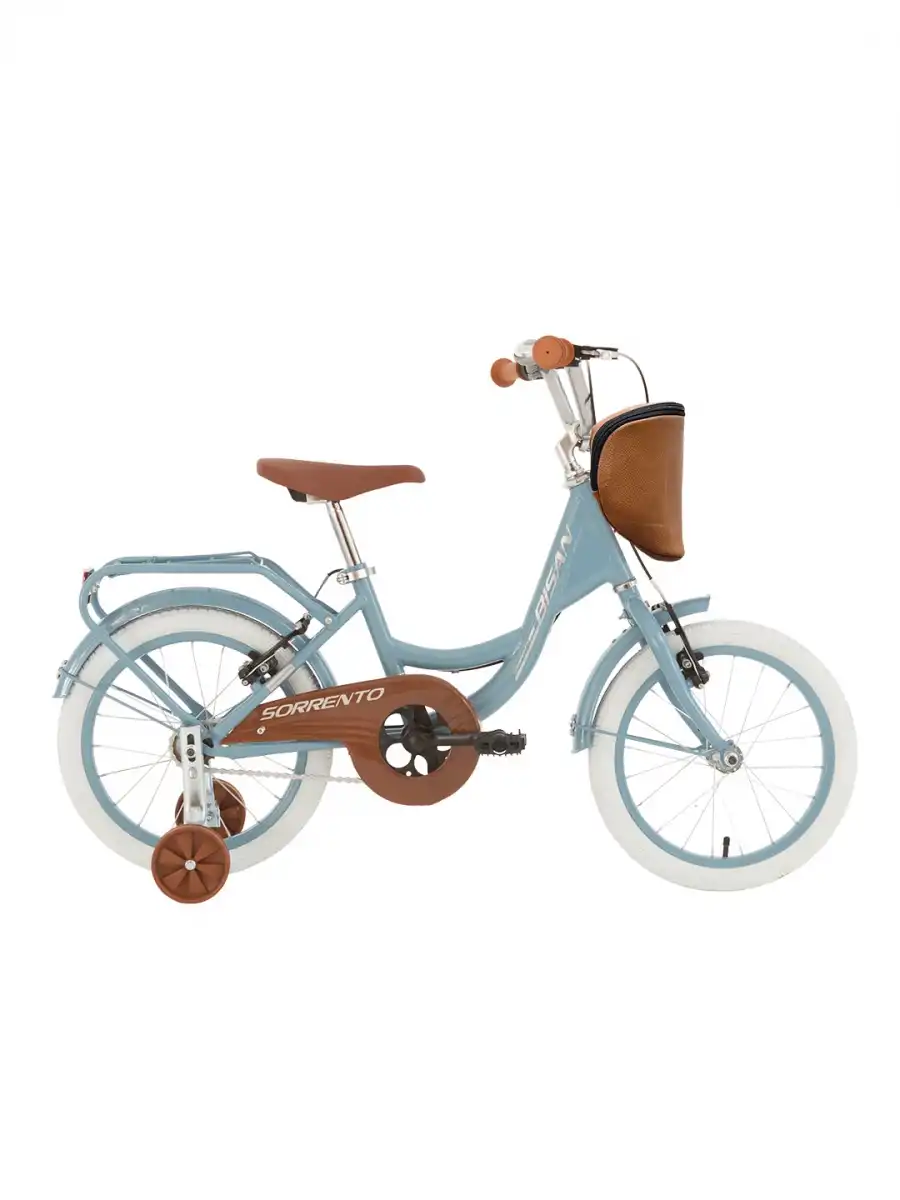 BİSAN SORRENTO-S KIZ ÇOCUK BİSİKLETİ 26CM 16 JANT BEBE MAVİ SİLVER