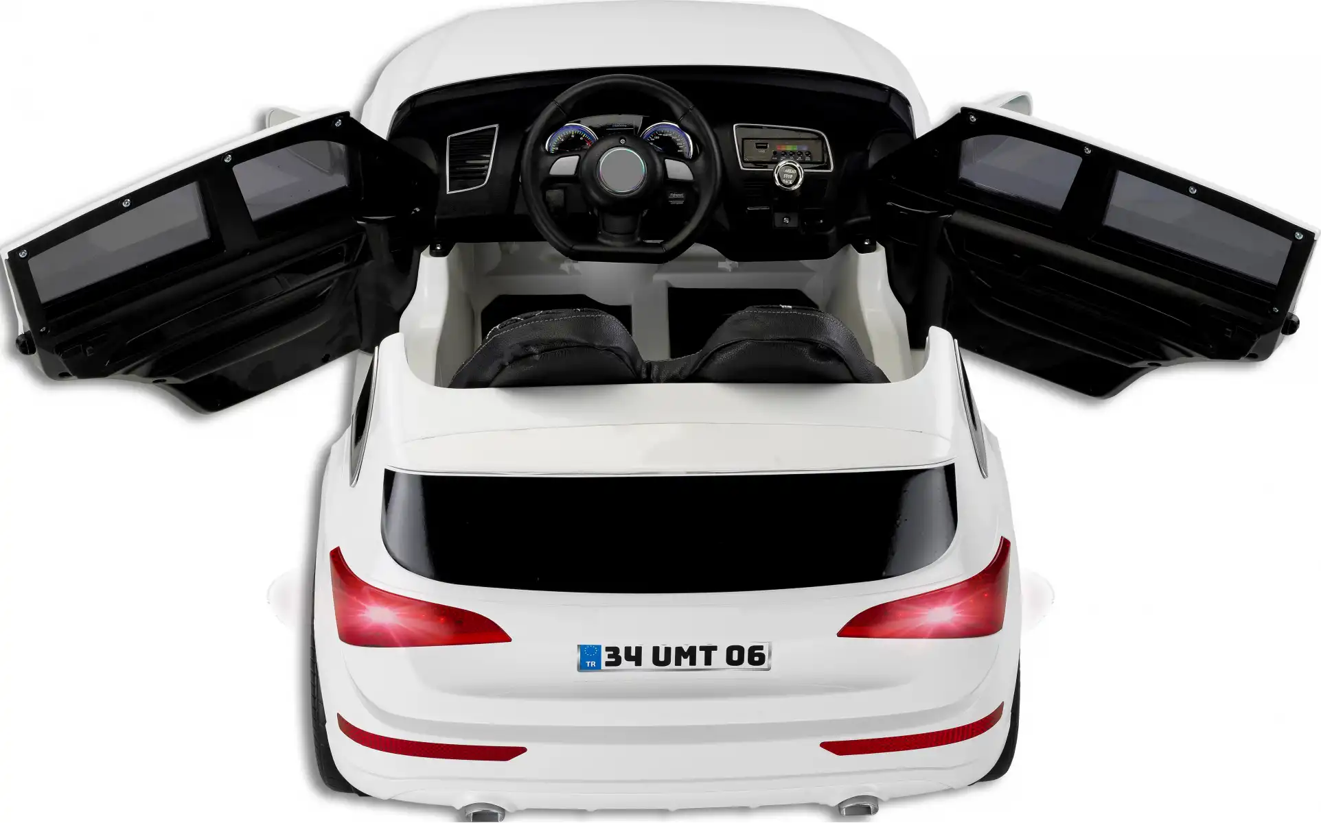 BABYHOPE 437 Q-SUV JEEP 12V AKÜLÜ ARABA BEYAZ