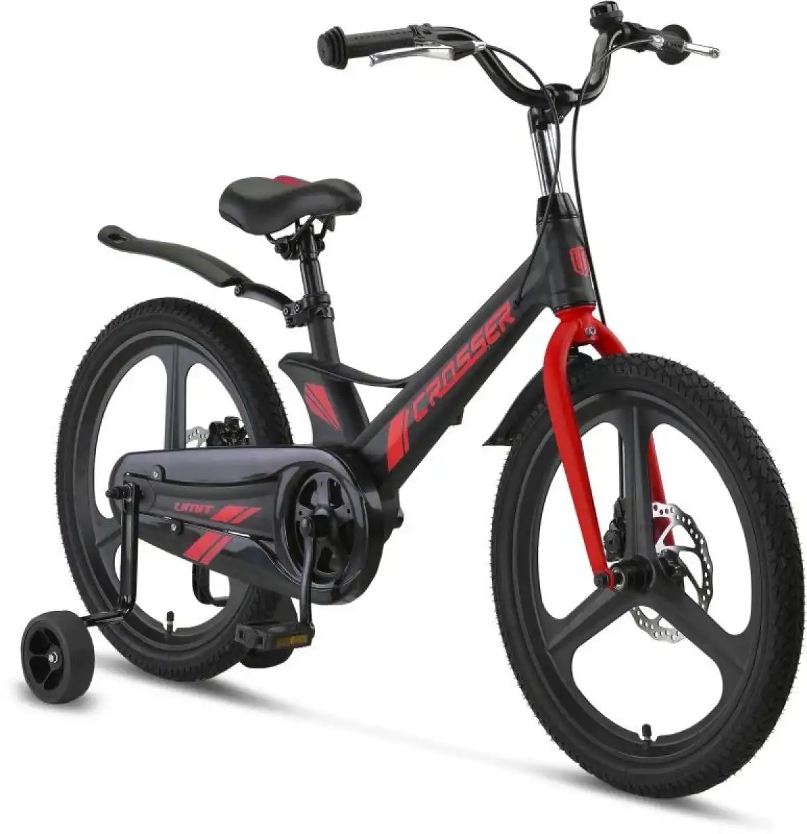 ÜMİT 2017 CROSSER 2D ERKEK ÇOCUK BİSİKLETİ MD 20 JANT SİYAH KIRMIZI