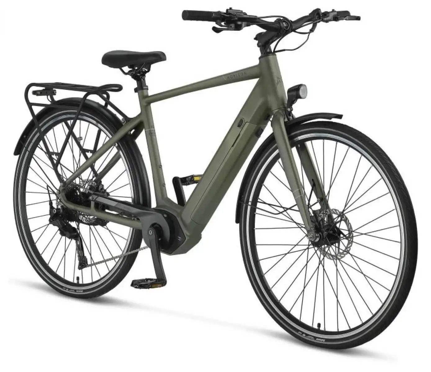 MOSSO HORIZON ELEKTRİKLİ ŞEHİR BİSİKLET 500H HYD 28 JANT 9 VİTES ANTRASİT