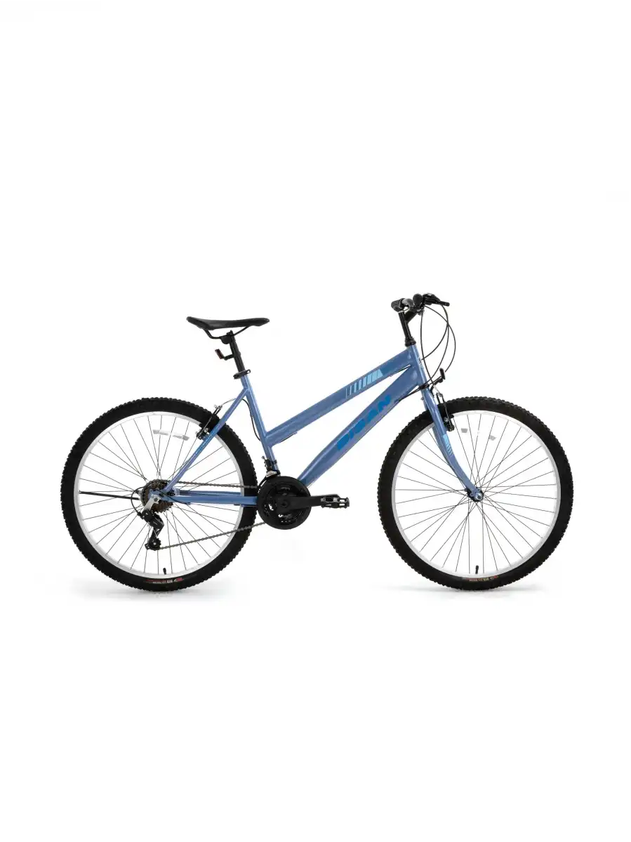 BİSAN DISCOVER KADIN DAĞ BİSİKLETİ 42CM V 26 JANT 21 VİTES METALİK MAVİ MAVİ