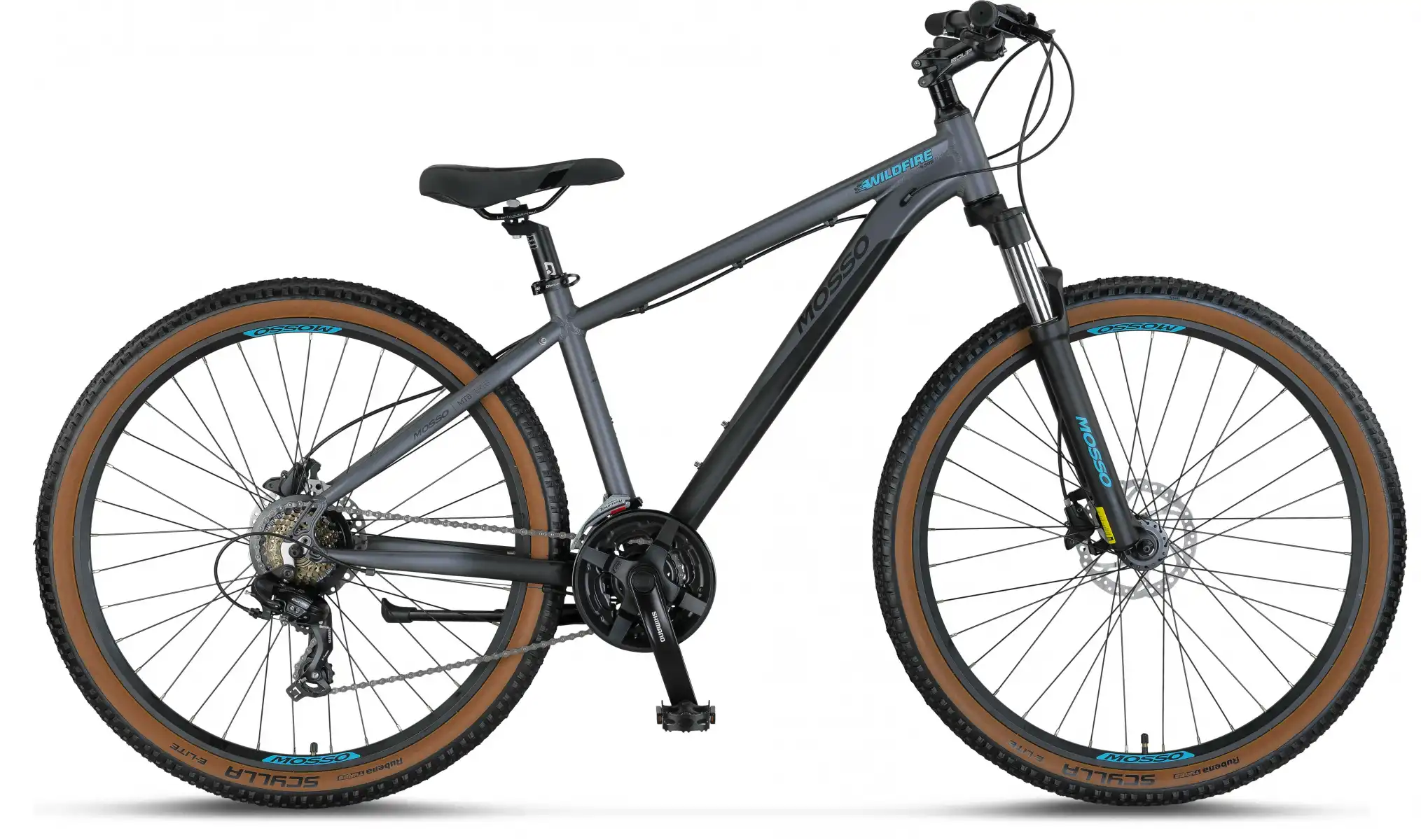 MOSSO WILDFIRE-LTD-27-H ERKEK DAĞ BİSİKLETİ 406H HD 27.5 JANT 21 VİTES MAT ANTRASİT