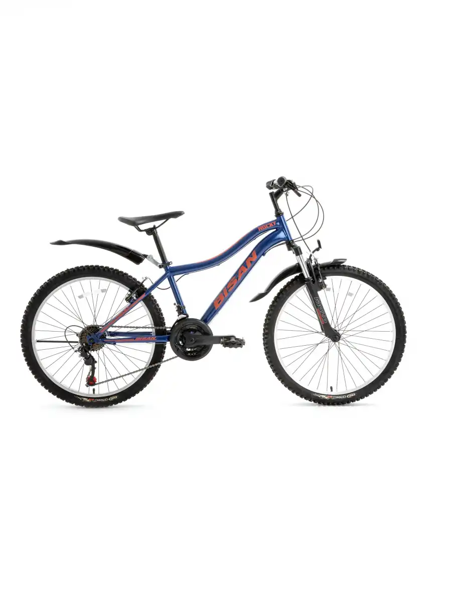BİSAN ROCKY ERKEK DAĞ BİSİKLETİ 42CM V 26 JANT 21 VİTES LACİVERT KIRMIZI