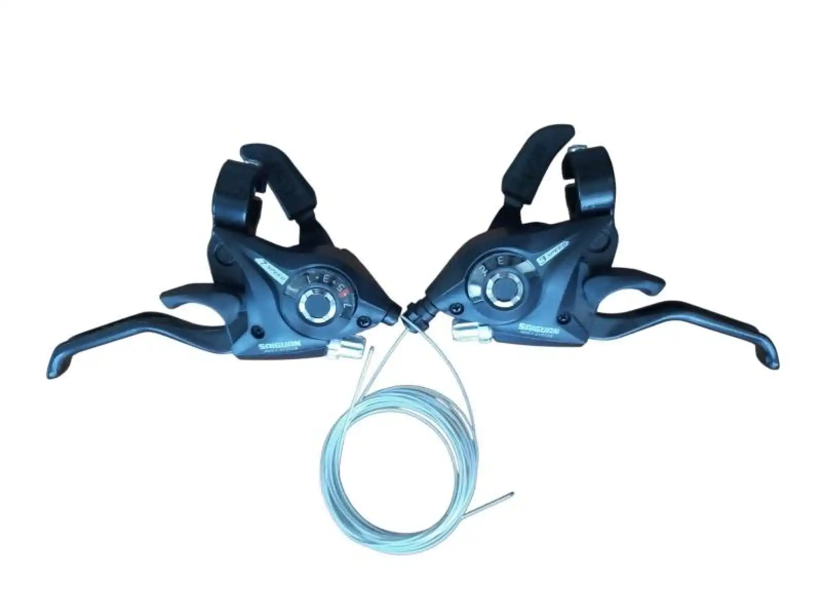 FORTE GT YD-KD-76 BİSİKLET VİTES KOLU SET SAIGUAN 7-3 VİTES SAĞ-SOL  SİYAH