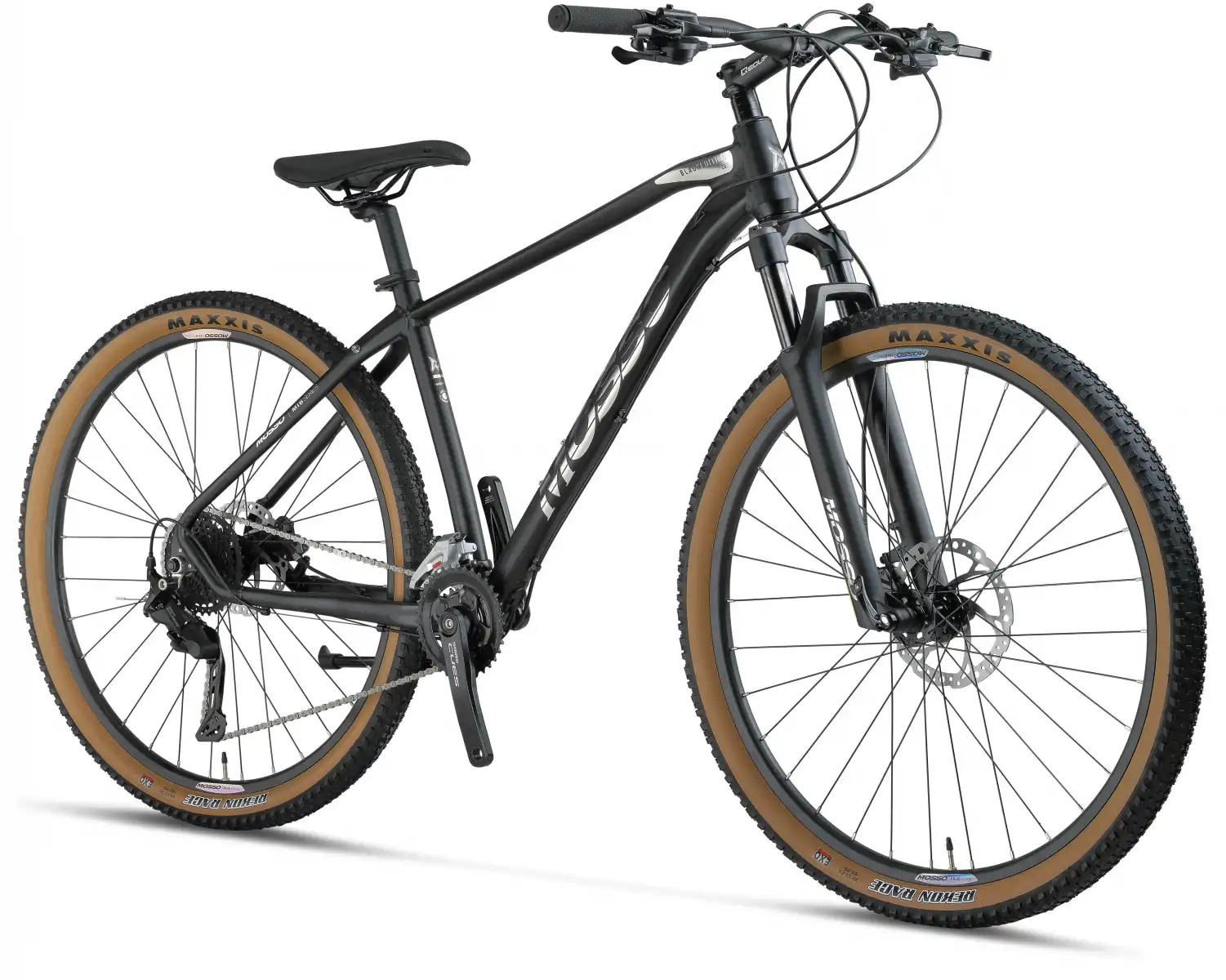 MOSSO BLACK EDITION-29 CUES ERKEK DAĞ BİSİKLETİ 508H HD 29 JANT 18 VİTES SİYAH