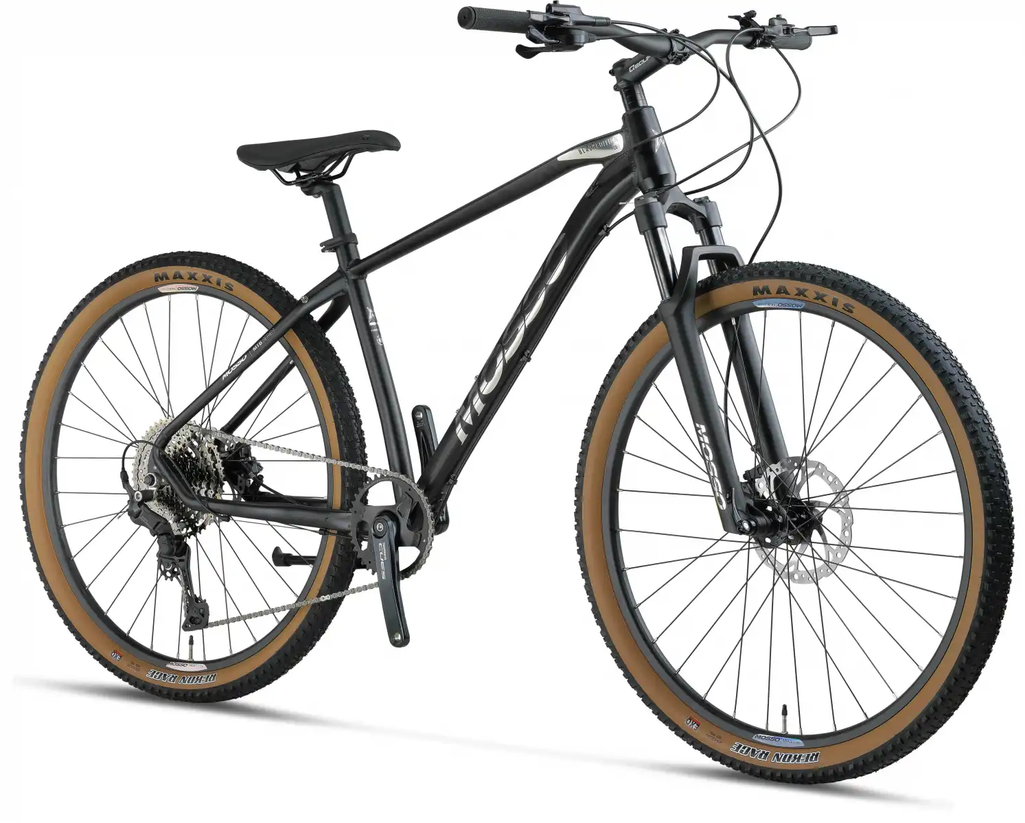 MOSSO BLACK EDITION-29 CUES ERKEK DAĞ BİSİKLETİ 457H HD 29 JANT 11 VİTES MAT SİYAH CHROME