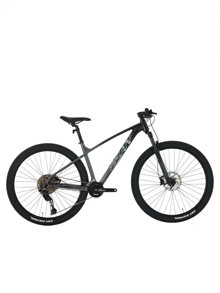 BİSAN BOLD 11.2 ERKEK DAĞ BİSİKLETİ 43CM HD 27.5 JANT 22 VİTES SİYAH GRİ GRİ